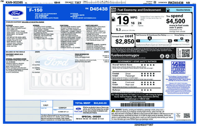 Certified 2024 Ford F150 XLT w/ XLT Black Appearance Package RWD image 2