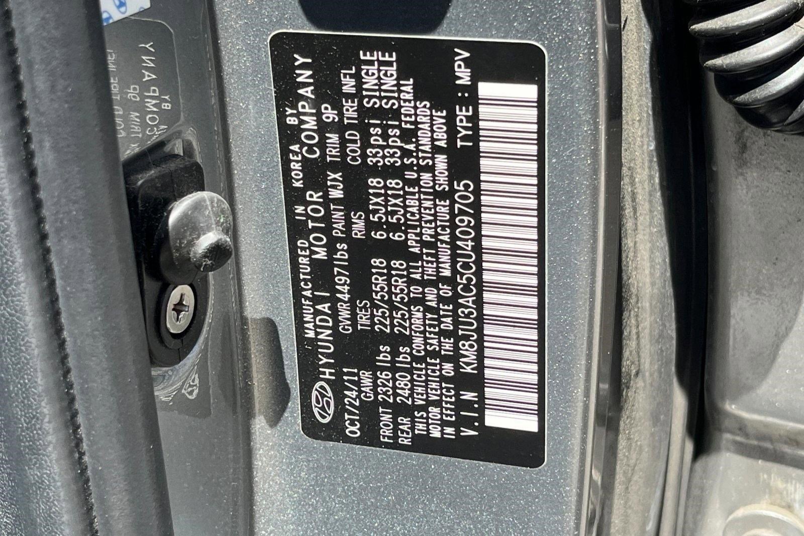 Used 2012 Hyundai Tucson Limited FWD image 10