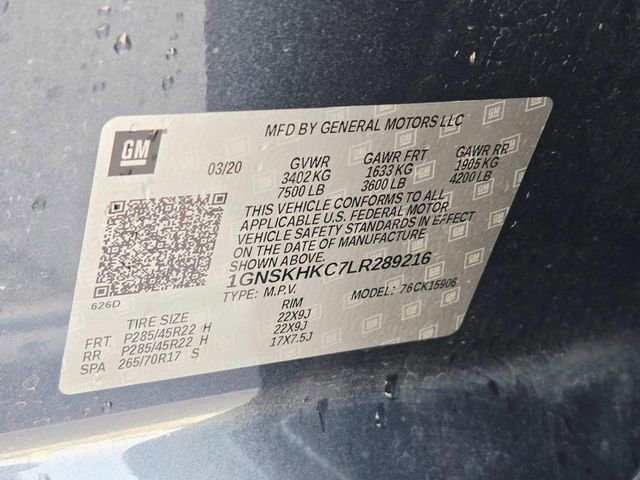 Used 2020 Chevrolet Suburban LT w/ Luxury Package image 40