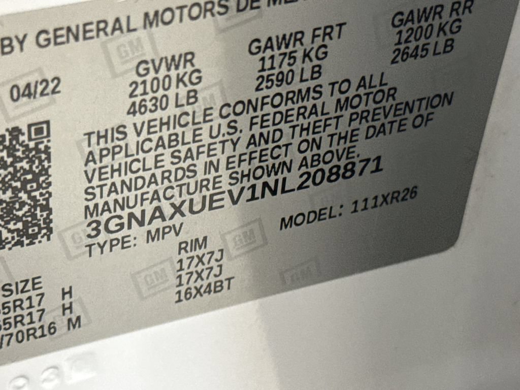 Used 2022 Chevrolet Equinox LT AWD/4WD image 27