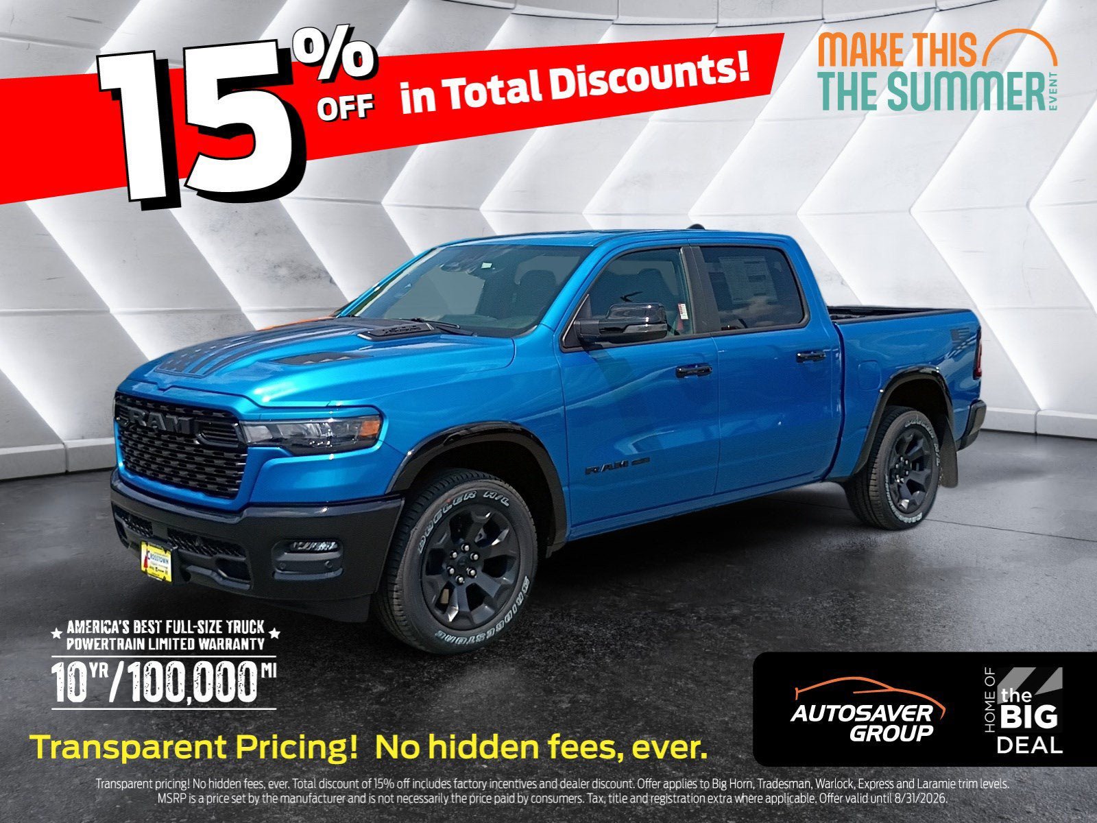 New 2026 RAM 1500 Big Horn