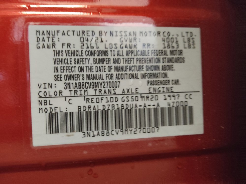 Used 2021 Nissan Sentra SV w/ SV Premium Package FWD image 33