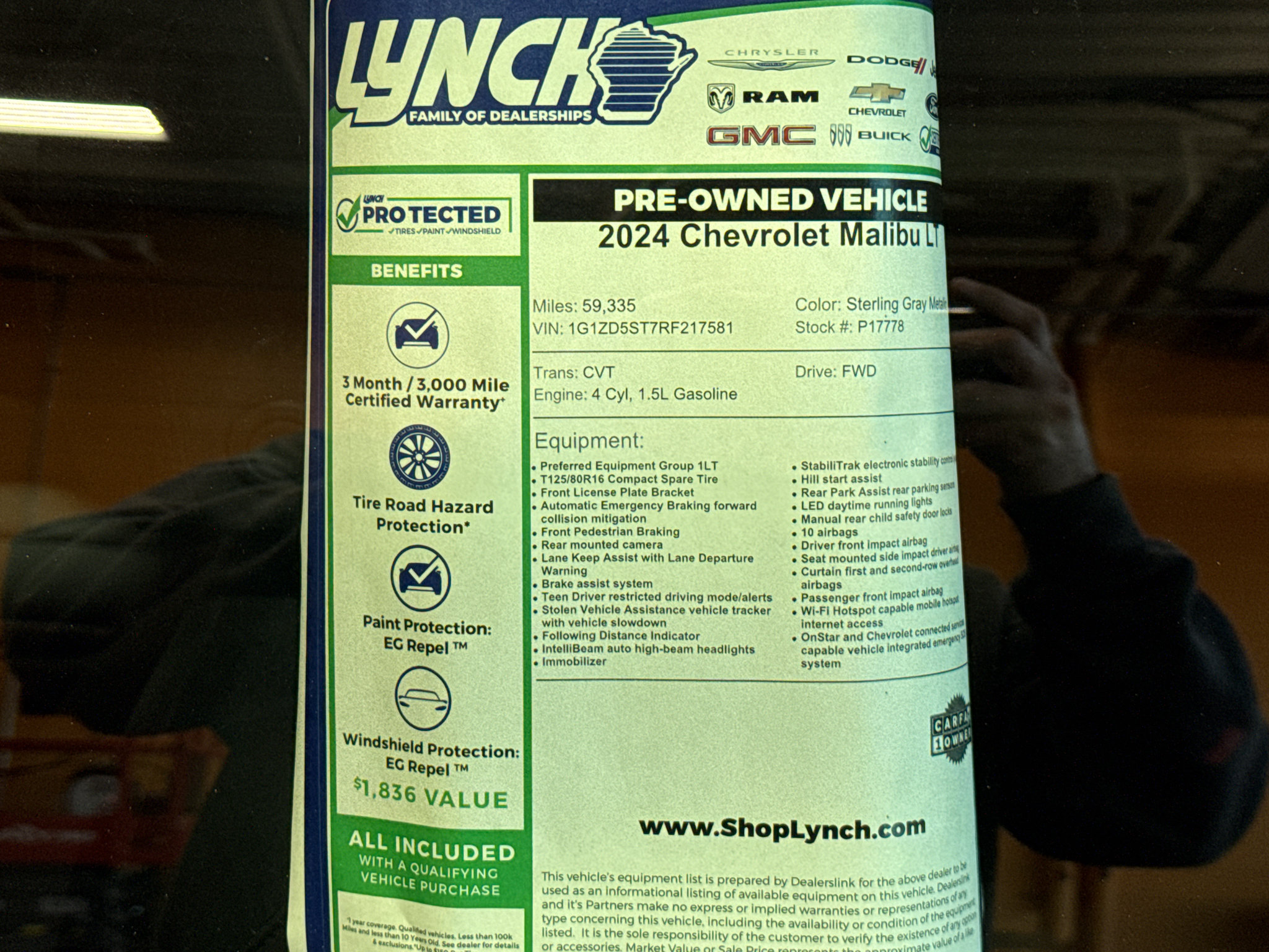 Used 2024 Chevrolet Malibu LT FWD image 35