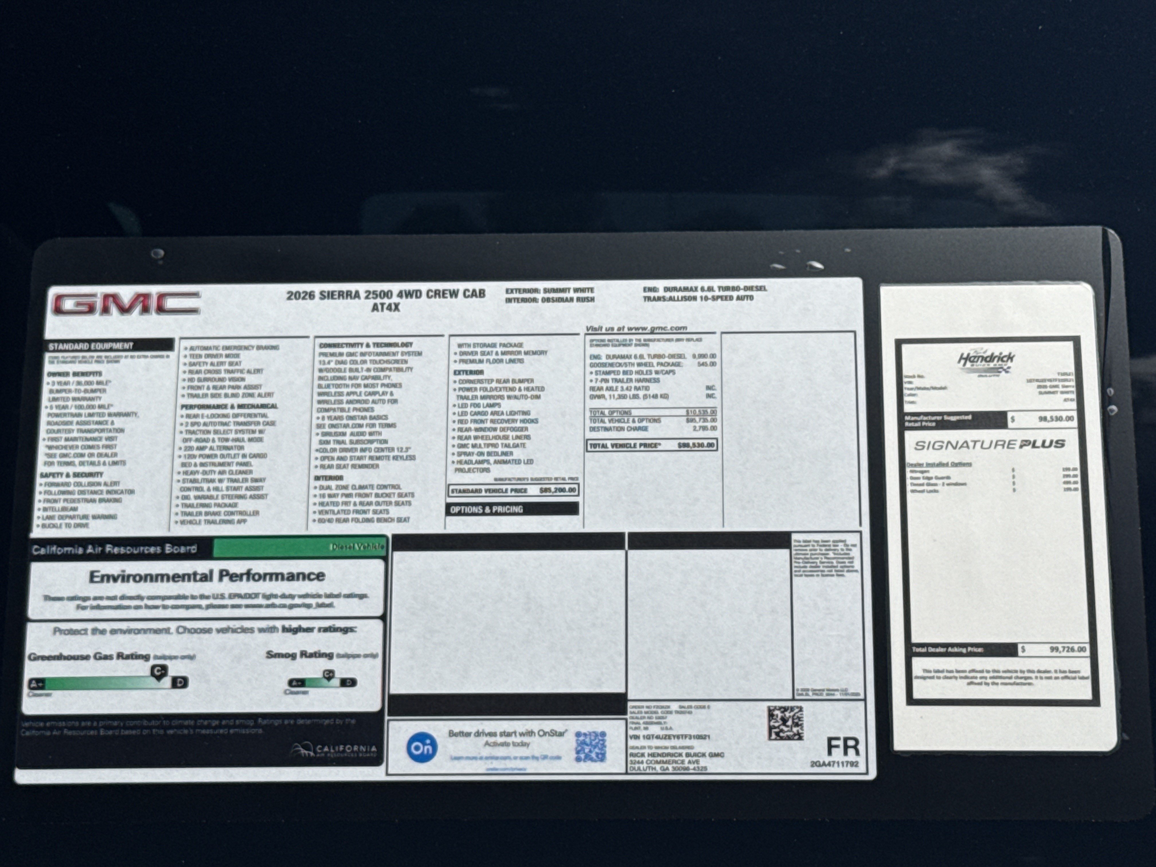 New 2026 GMC Sierra 2500 AT4X AWD/4WD image 37