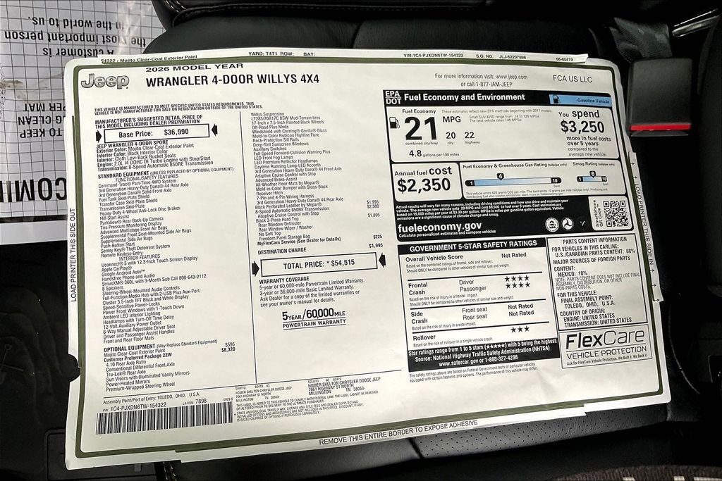 New 2026 Jeep Wrangler Willys image 14