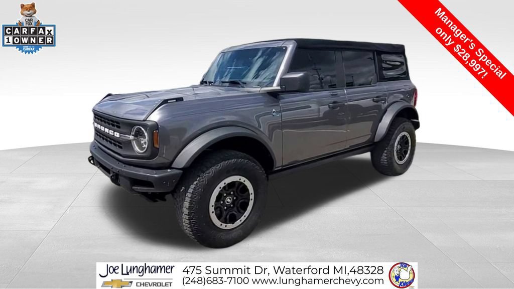 Used 2021 Ford Bronco Black Diamond w/ Sasquatch Package AWD/4WD image 4