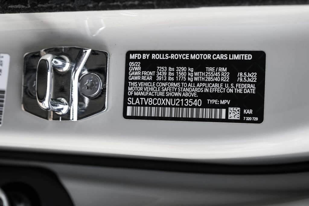 Used 2022 Rolls-Royce Cullinan Black Badge image 64