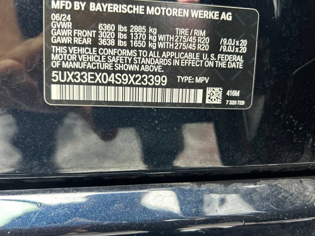 Used 2025 BMW X6 xDrive40i w/ Climate Comfort Package AWD/4WD image 46