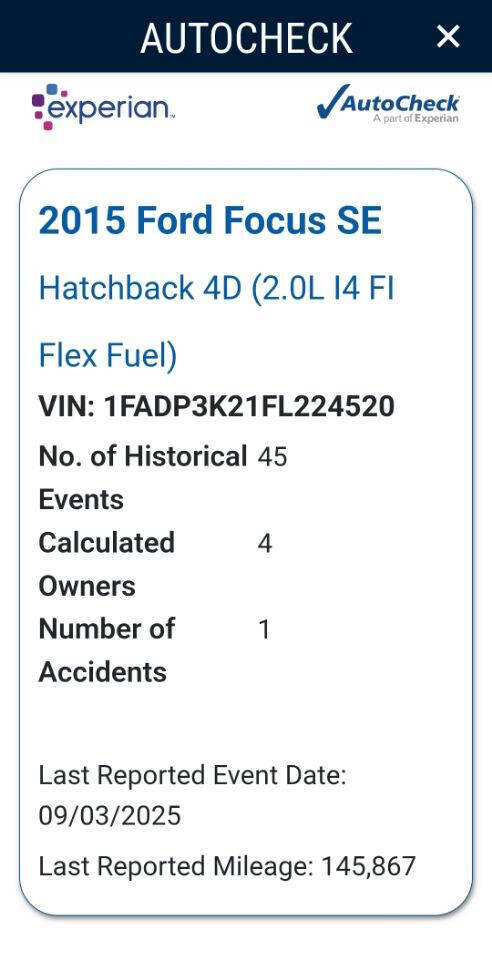 Used 2015 Ford Focus SE image 19