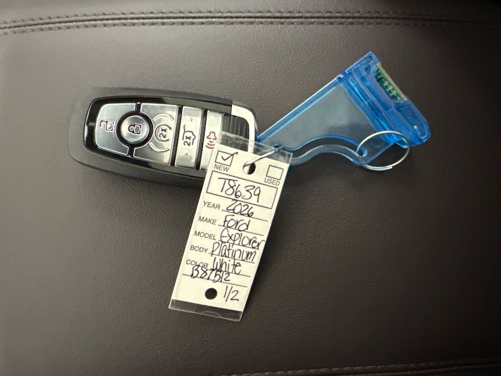 New 2026 Ford Explorer Platinum RWD image 37