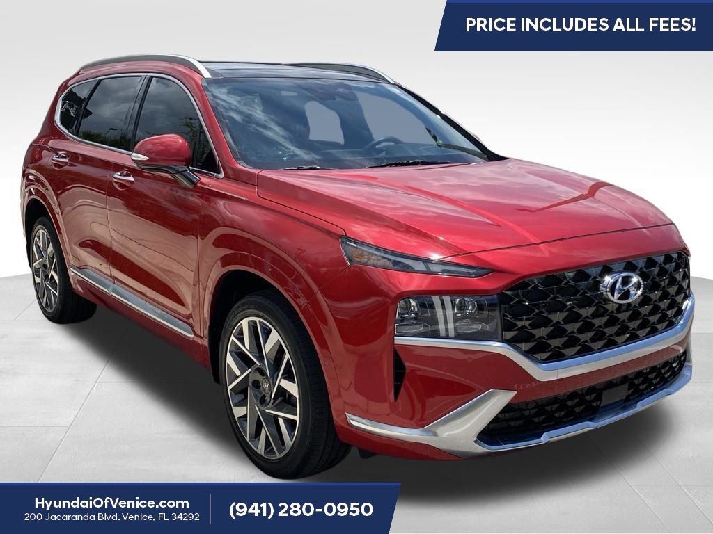 Certified 2022 Hyundai Santa Fe Calligraphy w/ Cargo Package FWD image 1