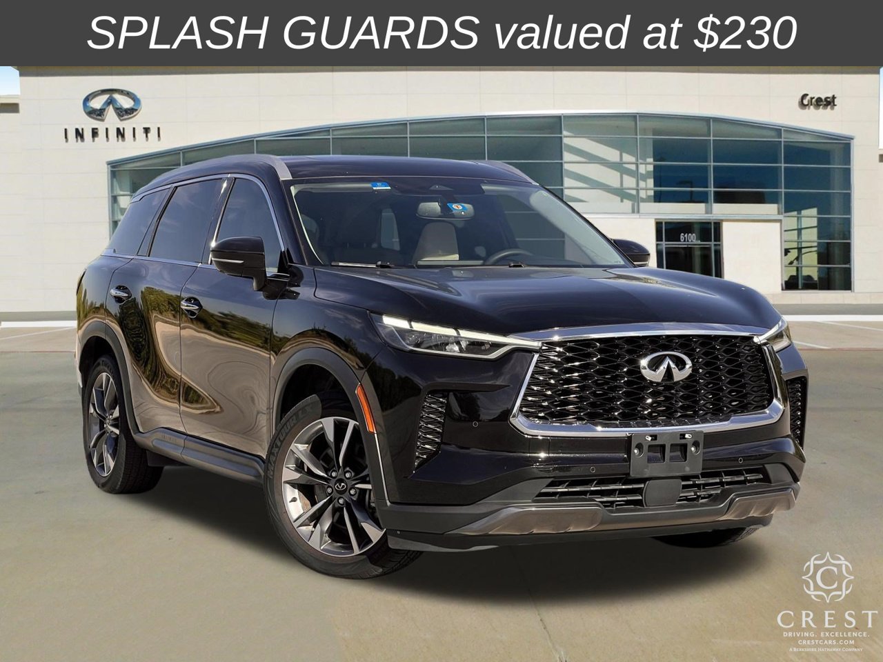 Used 2022 INFINITI QX60 Luxe w/ Cargo Package FWD image 2