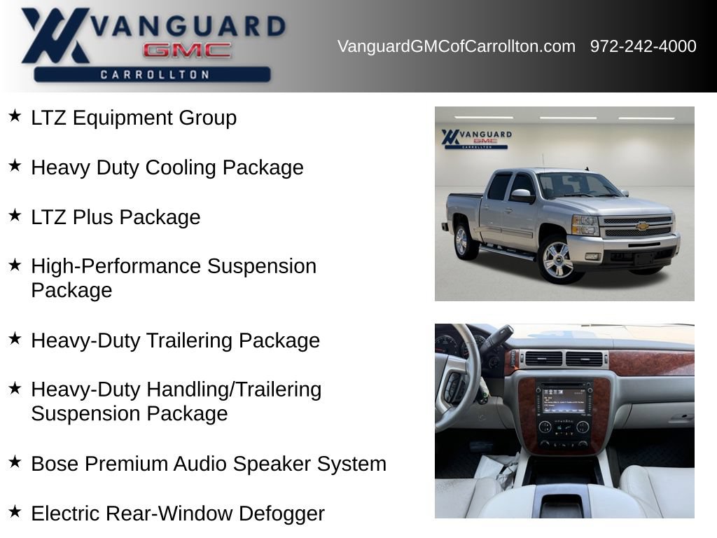 Used 2013 Chevrolet Silverado 1500 LTZ w/ LTZ Plus Package RWD image 6
