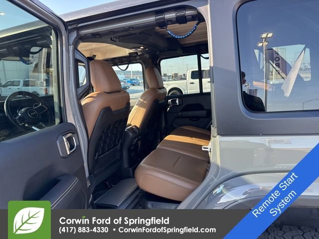 Used 2023 Jeep Wrangler Unlimited Rubicon 4xe w/ Steel Bumper Group image 15