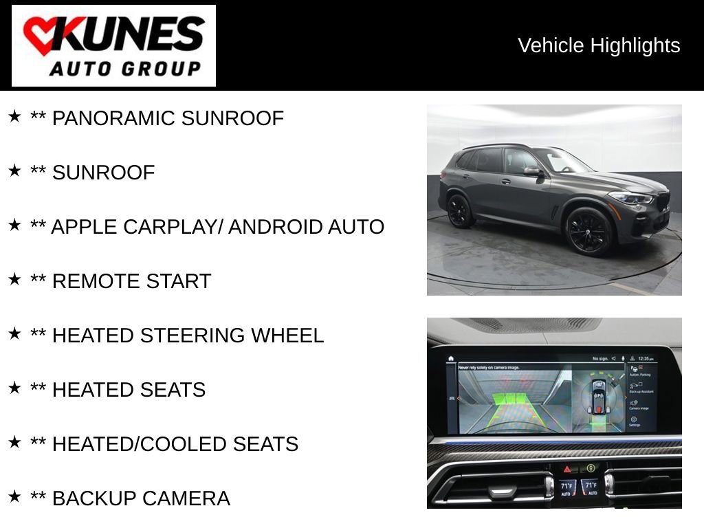 Used 2023 BMW X5 M50i w/ Executive Package AWD/4WD image 2
