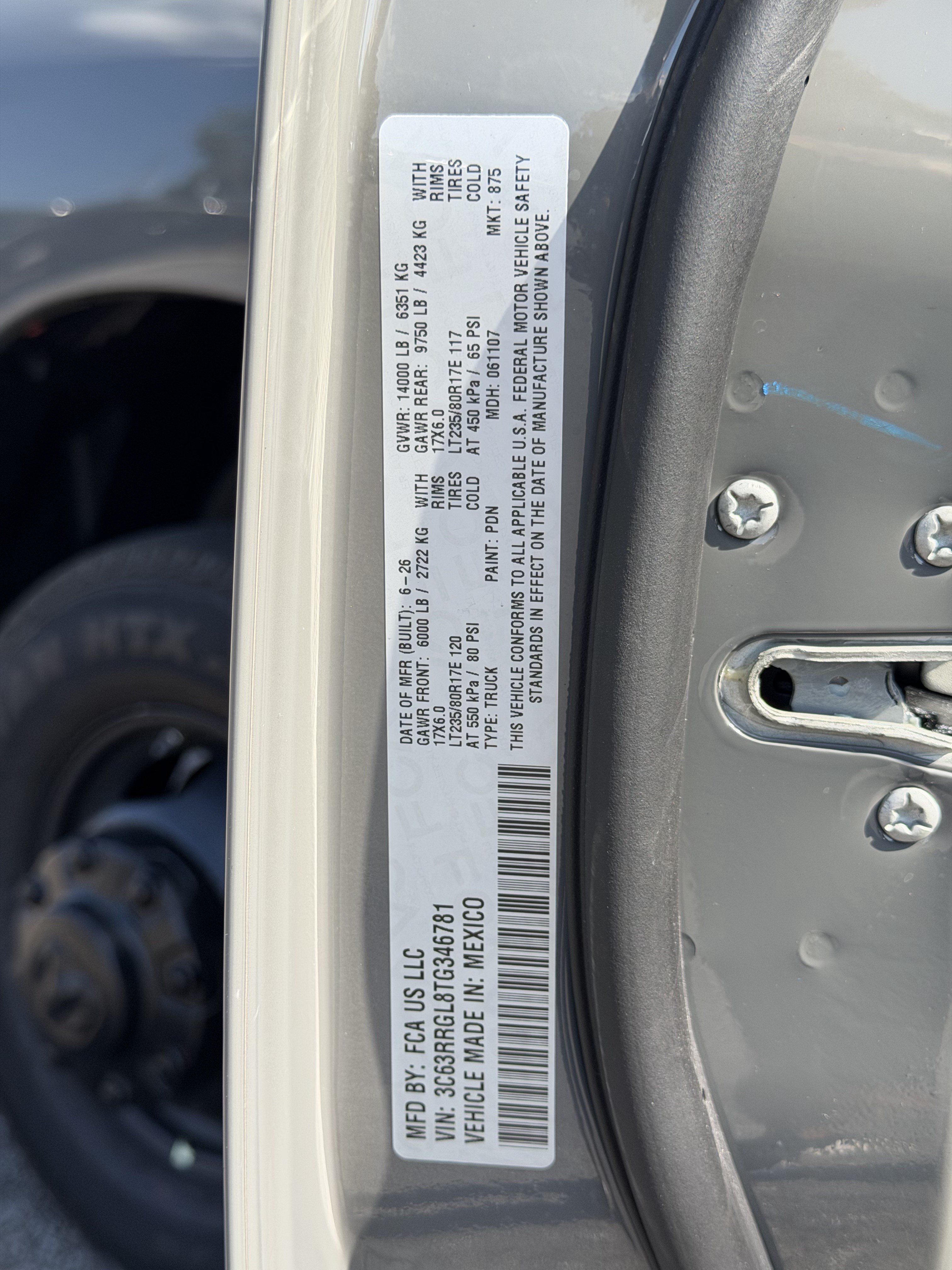 New 2026 RAM 3500 Tradesman AWD/4WD image 37