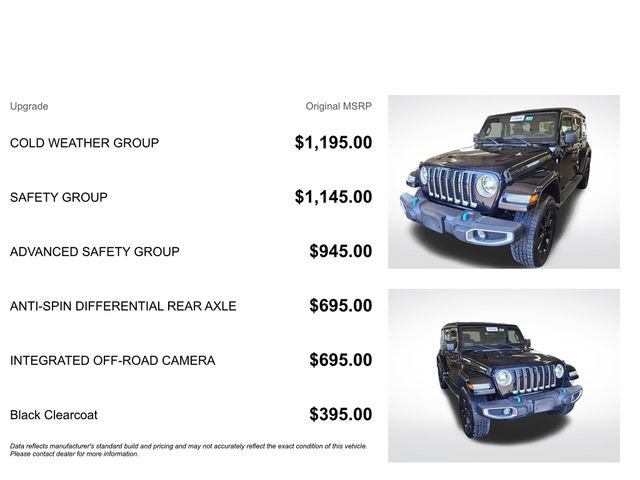 Used 2022 Jeep Wrangler Unlimited Sahara w/ Cold Weather Group AWD/4WD image 3