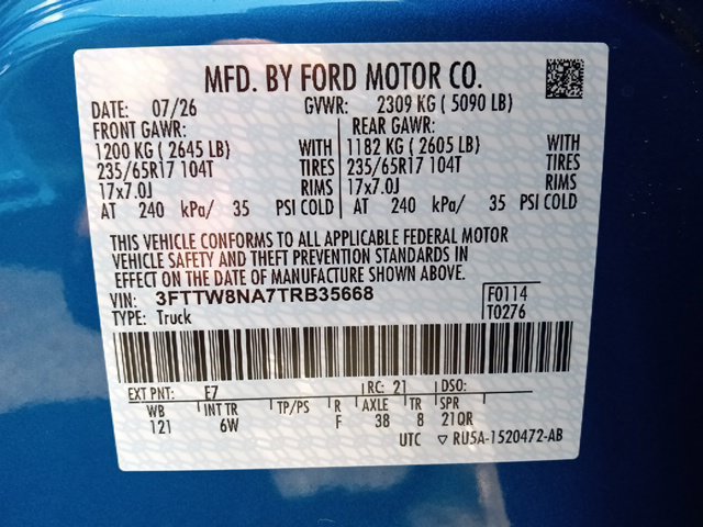 New 2026 Ford Maverick Tremor AWD/4WD image 36