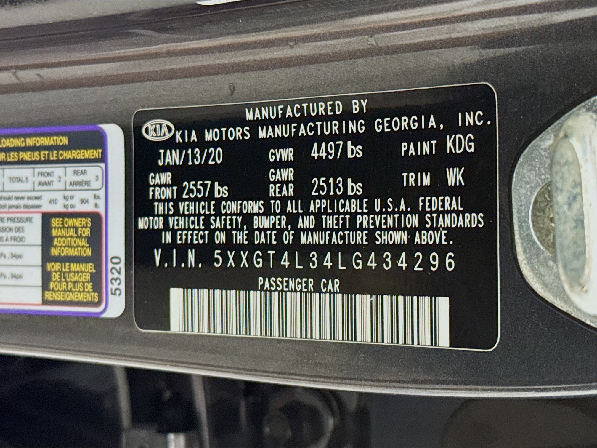 Used 2020 Kia Optima SE FWD image 38