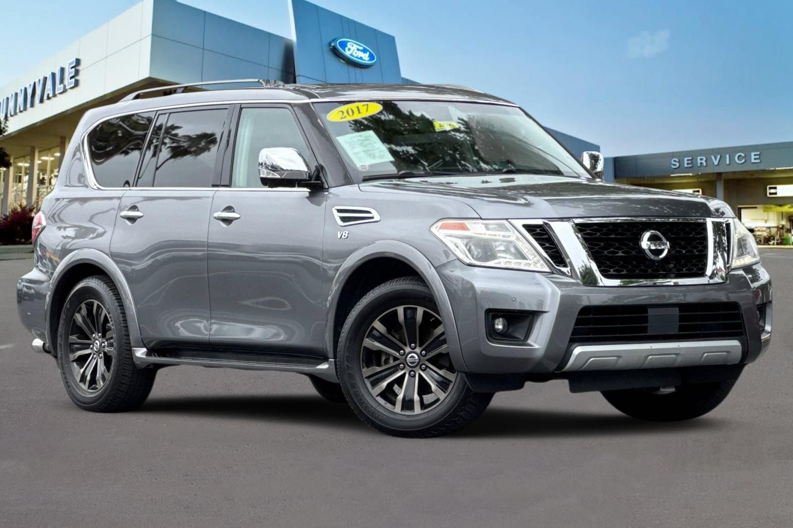 Used 2017 Nissan Armada Platinum w/ Captain Seat Package AWD/4WD image 2