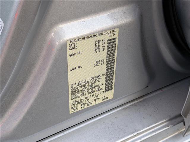 Used 2015 Nissan Altima 2.5 S w/ Power Driver Seat Package image 15