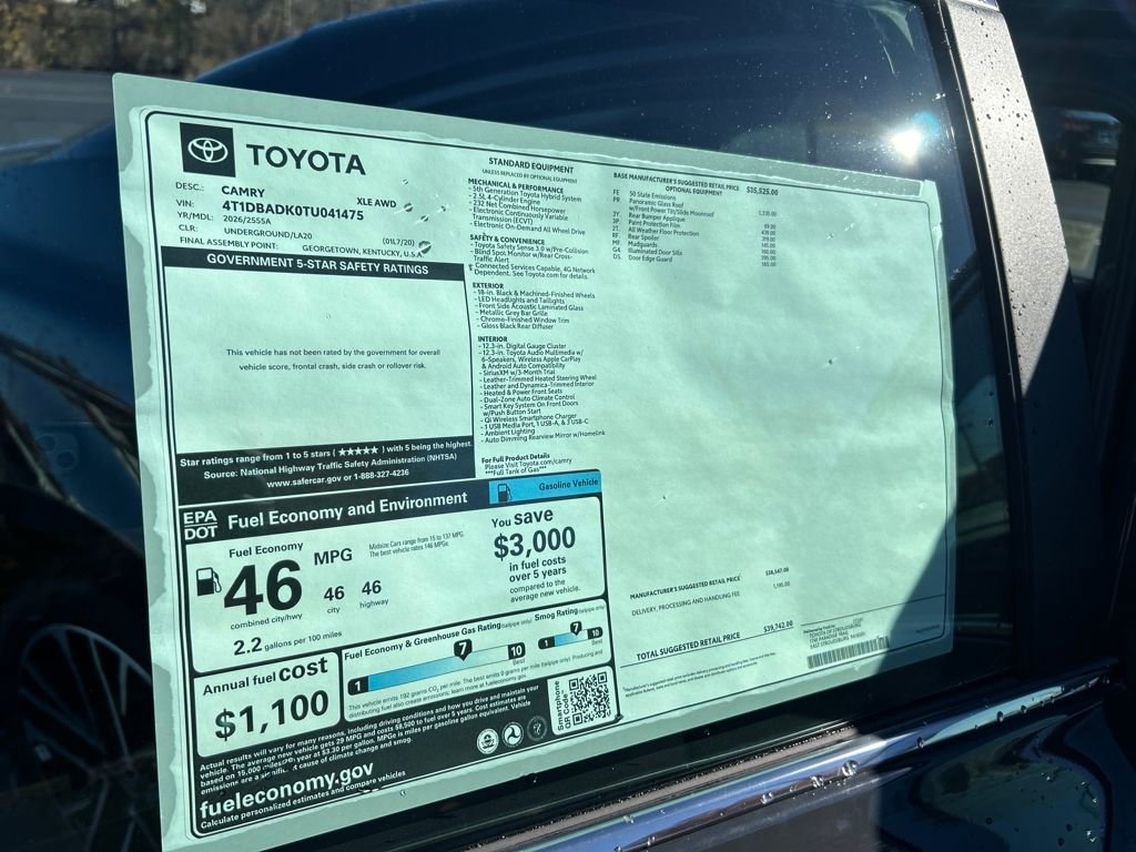 New 2026 Toyota Camry XLE image 30