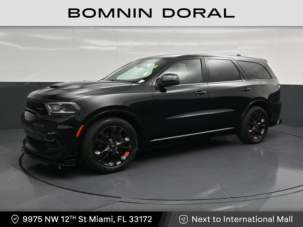 Used 2021 Dodge Durango GT w/ Blacktop Package RWD image 1