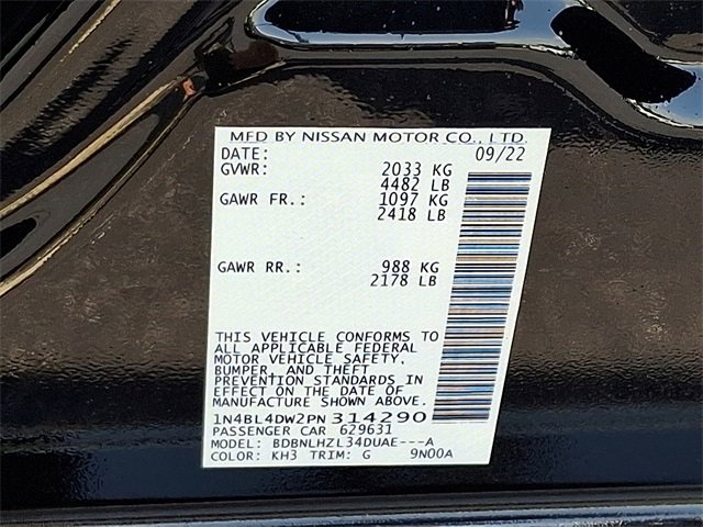 Used 2023 Nissan Altima 2.5 SV w/ SV Premium Package image 26