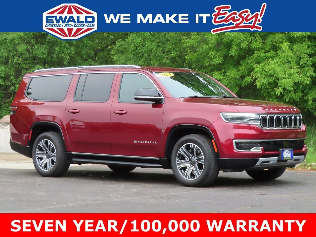 Certified 2024 Jeep Wagoneer L Series II w/ Flexible Seating Group