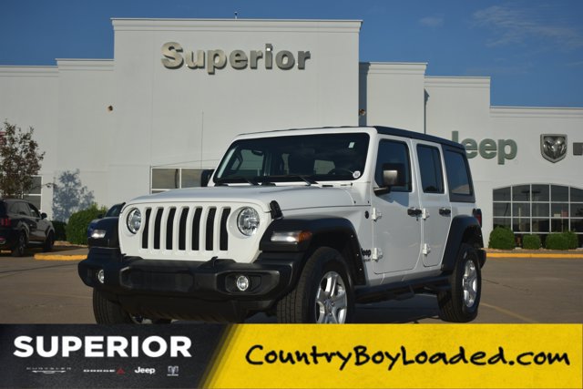 Used 2022 Jeep Wrangler Unlimited Sport AWD/4WD image 1