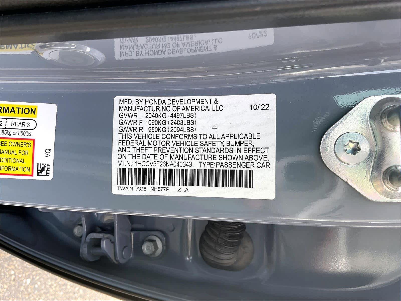 Used 2022 Honda Accord Sport image 32