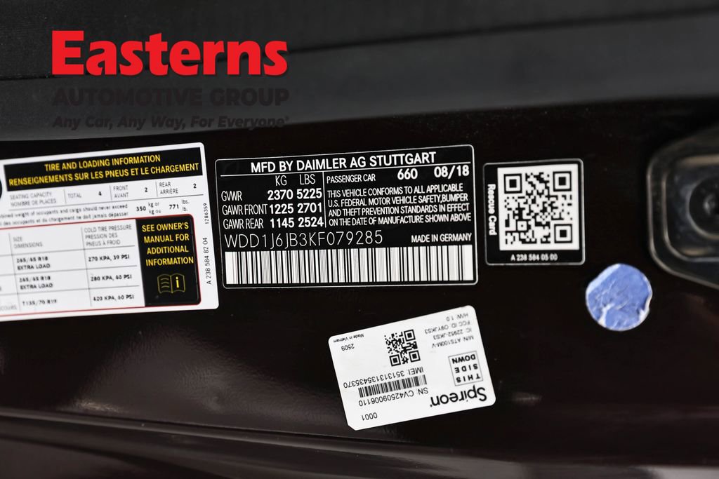 Used 2019 Mercedes-Benz E 450 4MATIC Coupe w/ AMG Line Package image 37