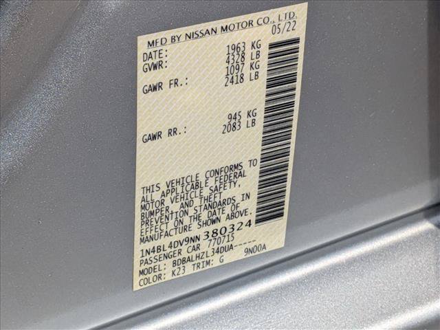 Used 2022 Nissan Altima 2.5 SV FWD image 23