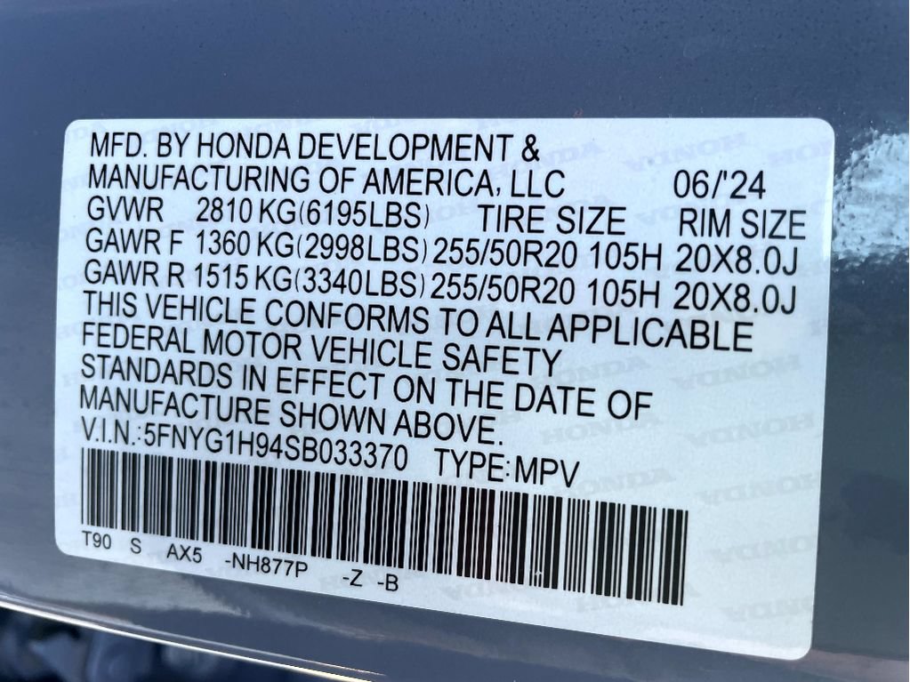 Certified 2025 Honda Pilot Black Edition image 22