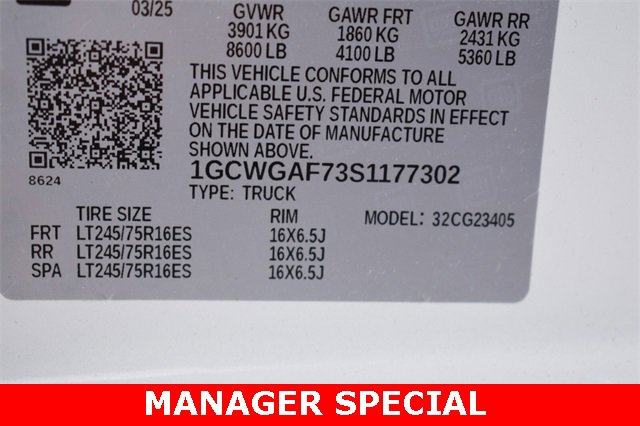 New 2025 Chevrolet Express 2500 w/ Driver Convenience Package image 32