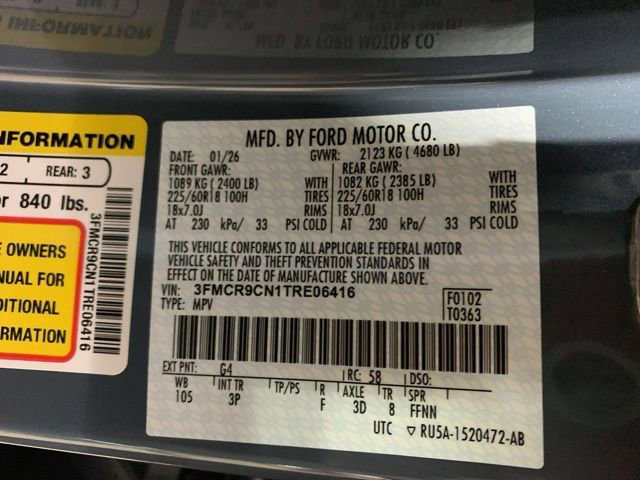 New 2026 Ford Bronco Sport Outer Banks w/ Outer Banks Tech Package+ image 18