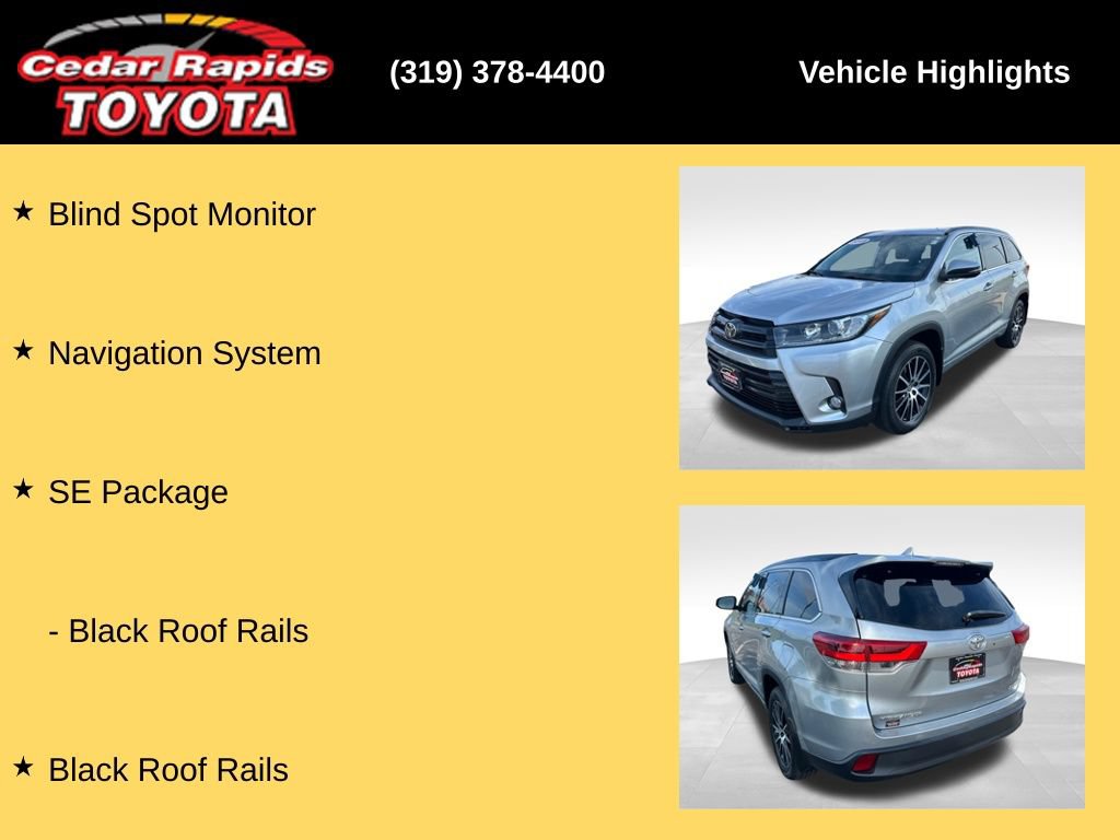 Used 2018 Toyota Highlander SE AWD/4WD image 28