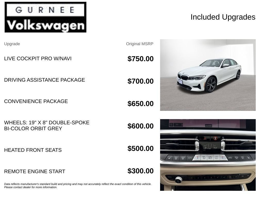 Used 2022 BMW 330i xDrive Sedan w/ Driving Assistance Package AWD/4WD image 4