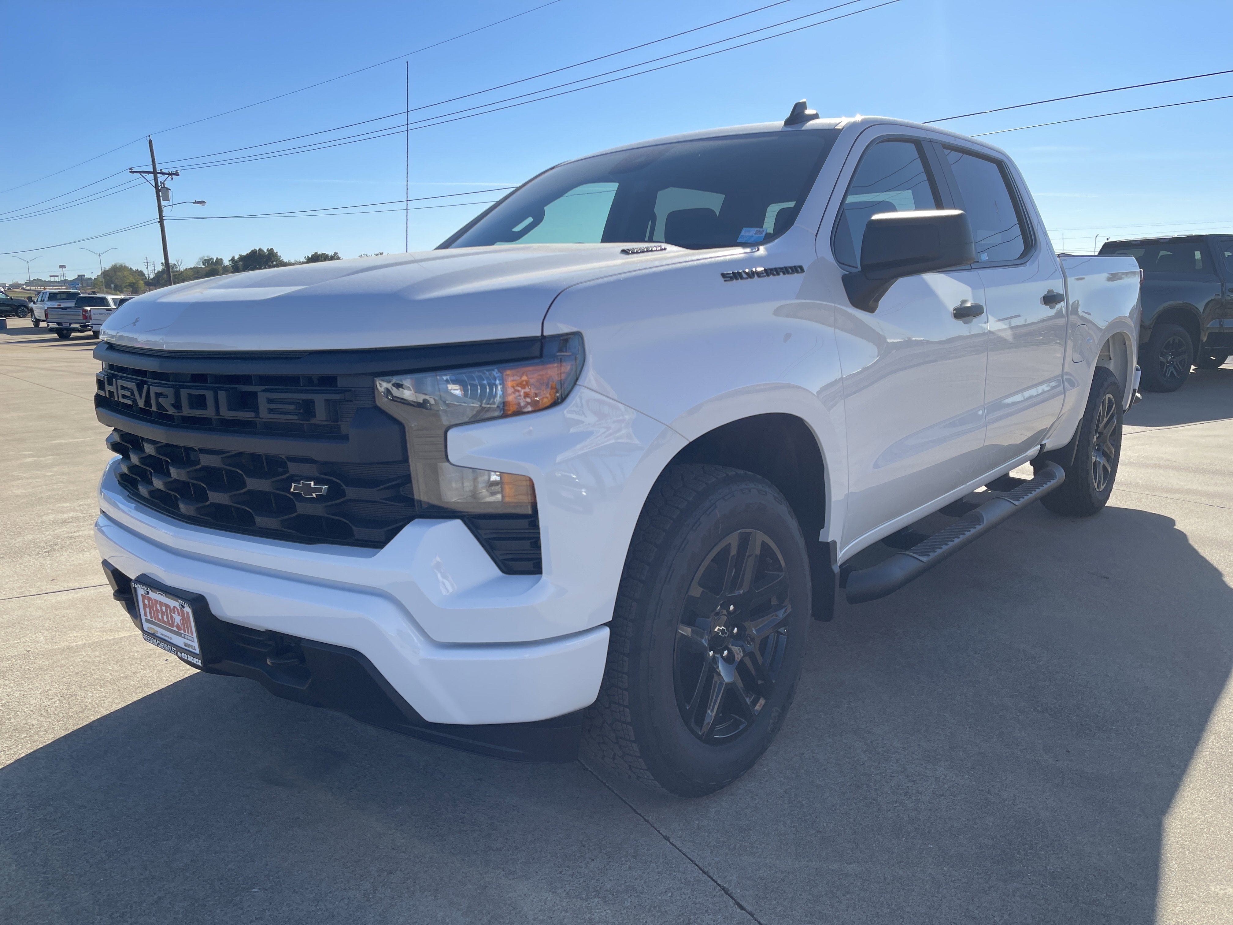 New 2026 Chevrolet Silverado 1500 Custom w/ Turbomax Blackout Package image 8