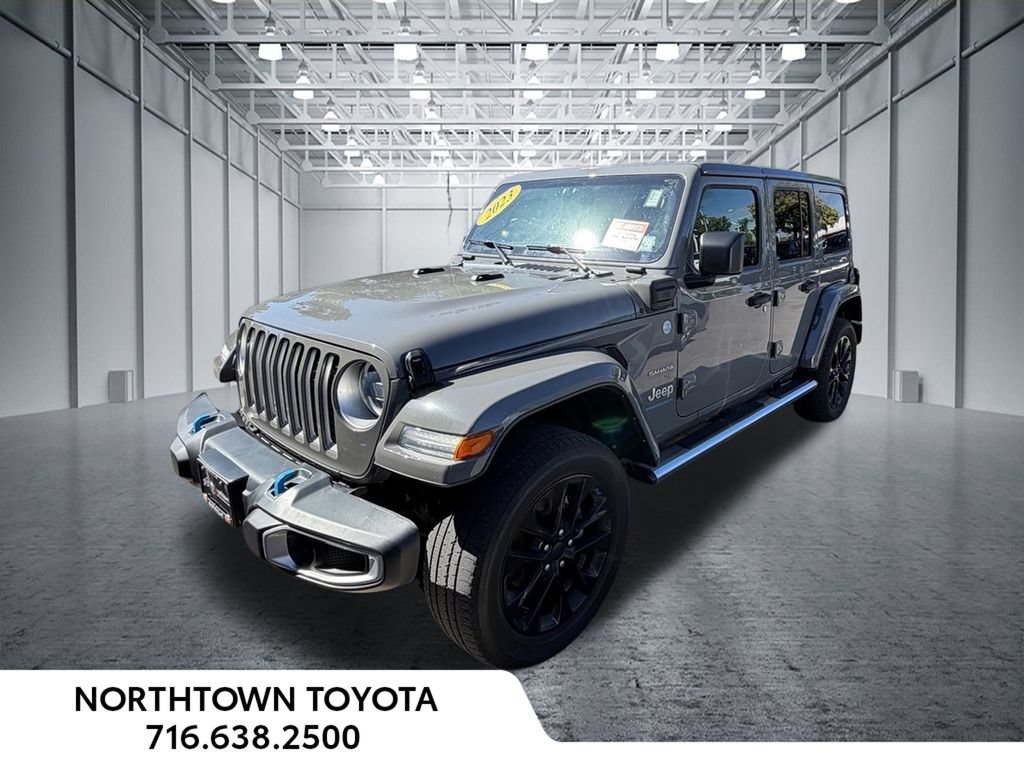Used 2023 Jeep Wrangler Unlimited Sahara w/ Cold Weather Group AWD/4WD image 1