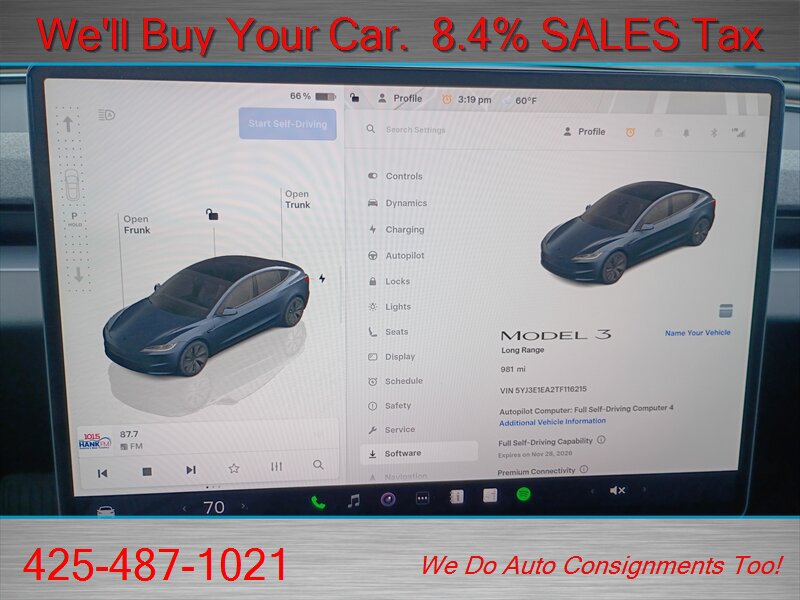 Used 2026 Tesla Model 3 RWD image 21