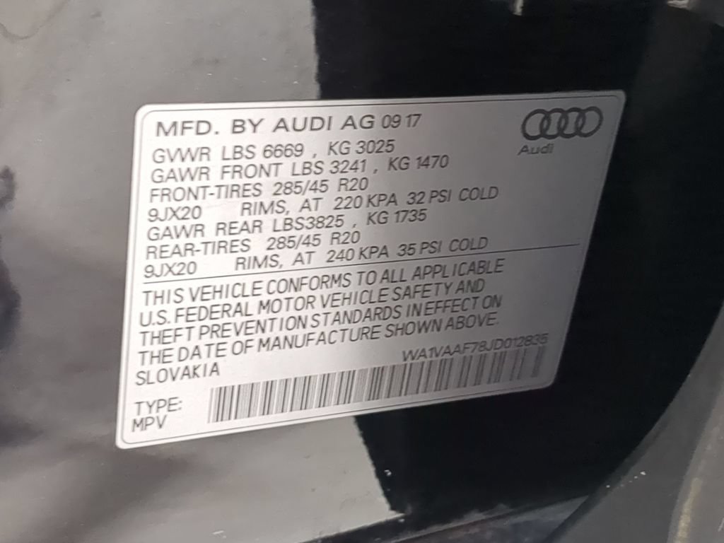 Used 2018 Audi Q7 3.0T Prestige AWD/4WD image 34