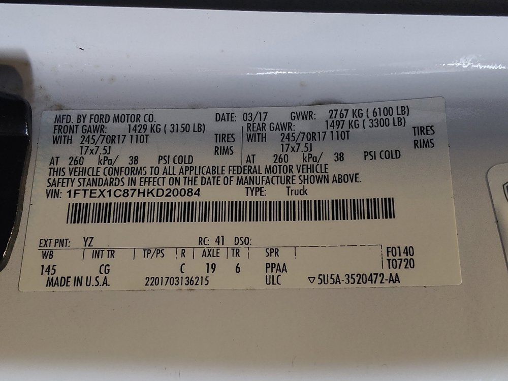 Used 2017 Ford F150 XL w/ Equipment Group 101A Mid image 33