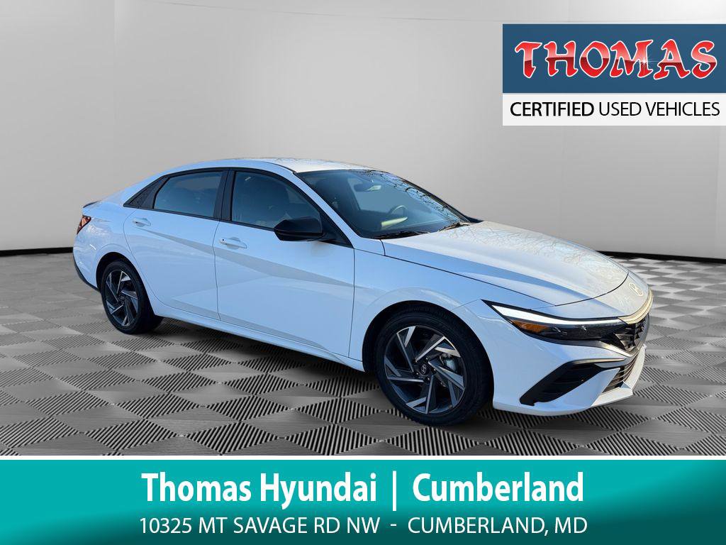 Certified 2025 Hyundai Elantra Sport