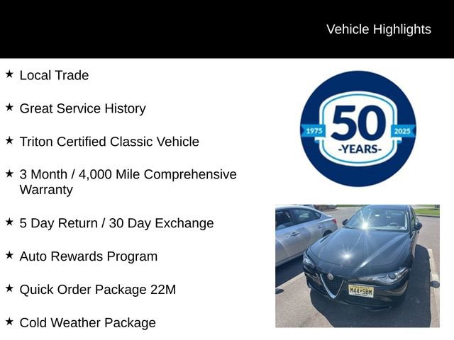 Used 2019 Alfa Romeo Giulia Sprint w/ Cold Weather Package image 5