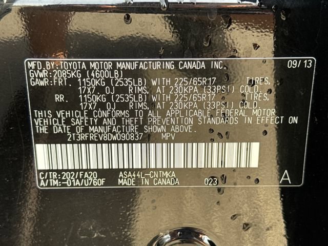 Used 2013 Toyota RAV4 XLE AWD/4WD image 19