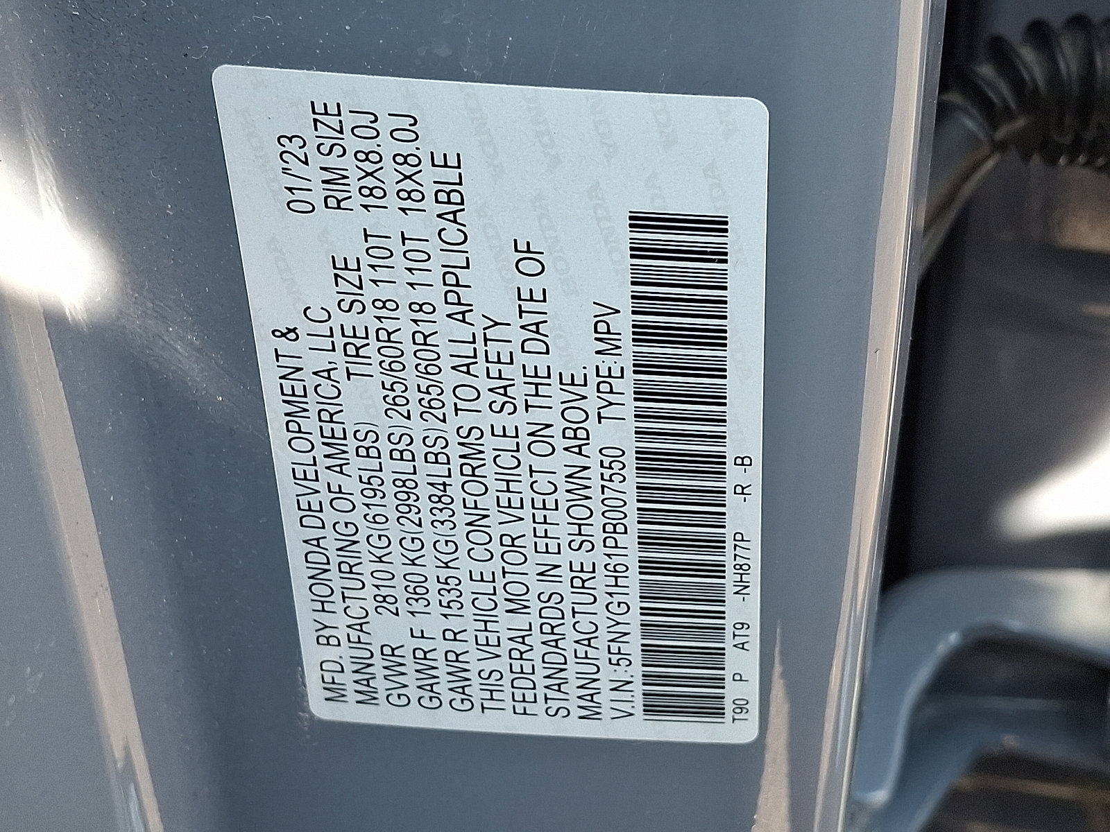 Used 2023 Honda Pilot TrailSport image 4