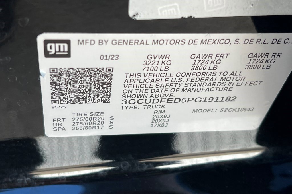 Certified 2023 Chevrolet Silverado 1500 LT Trail Boss w/ Protection Package image 20