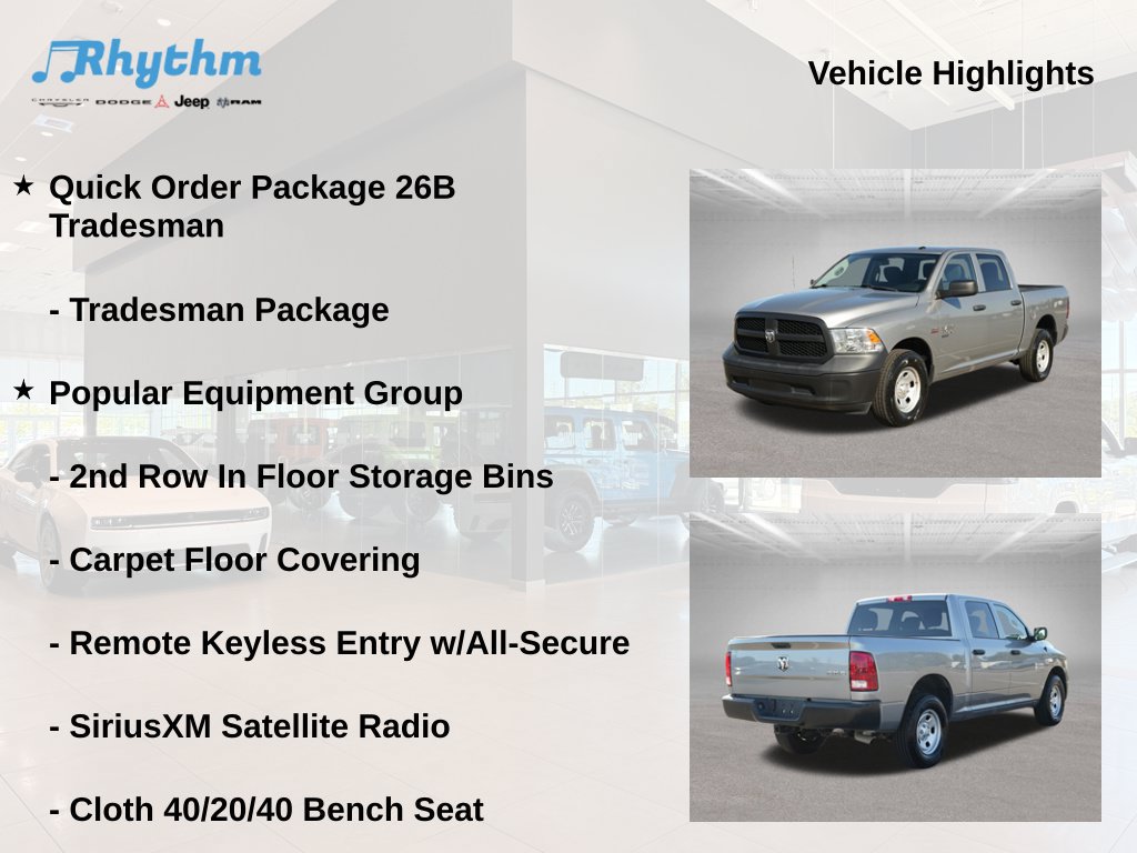 Certified 2023 RAM 1500 Tradesman w/ Popular Equipment Group AWD/4WD image 5