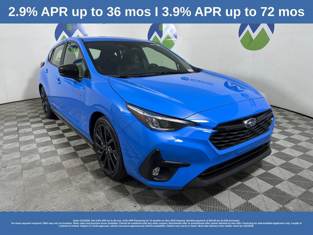 New 2025 Subaru Impreza RS